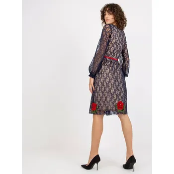 Dámské šaty LK SK 507018 šaty.60P tmavě modrá 42