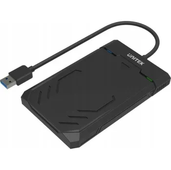 Unitek Y-3036 černý USB 3.1 box pro 2,5" HDD/SSD SATA 6G UASP