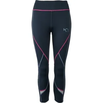 Dámské legíny Dámské 3/4 legíny KARI TRAA LOUISE 2.0 3/4 S Tmavě modrá, Světle modrá, Růžová