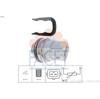 Čidlo automobilu Snímač, teplota chladiva FACET 7.3254