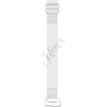Těhotenské spodní prádlo Silikonová ramínka Julimex RT-04 10 mm Bílá