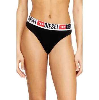 Kalhotky SPODNÍ PRÁDLO DIESEL UFST-STARS-3PACK STRING BLACK