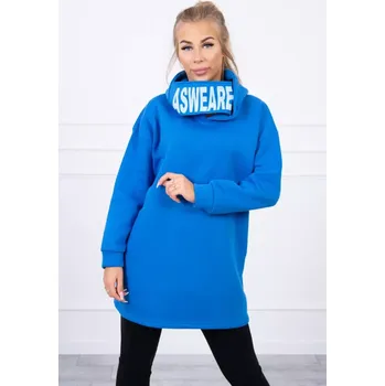 Dámská mikina Chrpově modrá mikina s kapucí UNI