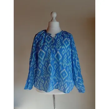 Dámská halenka Modrá halenka Peacock