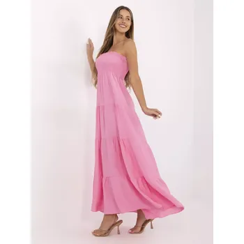 Dámské šaty MI SK šaty A2596.97 růžové jedna velikost