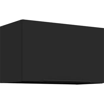 Kuchyňská linka Nábytek PEGAS s.r.o. Horní skřínka SIENA - 60 GU-36 1F, Černá mat/Černá mat