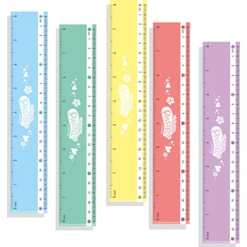 pravítka Plastové pravítko 20 cm Pastelové barvy Colorino