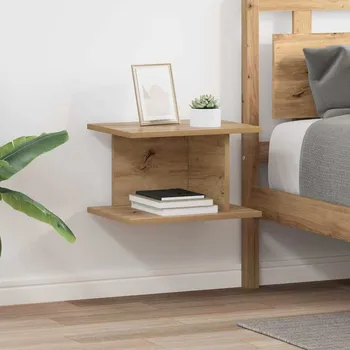 Noční stolek vidaXL Noční stolek 2 pcs Artisanový dub 40 x 30 x 25 cm [891183]