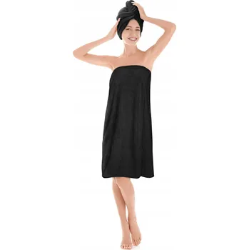 Ručník SAUNOVÉ PAREO NA PLÁŽ RUČNÍK OSUŠKA PRO ŽENY DÁMSKÉ ACTIVE S/M