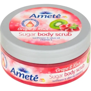 Koupelová kosmetika Ameté tělový scrub 250g cukrový