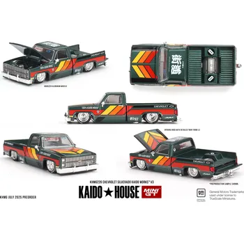 autíčko CHEVROLET SILVERADO KAIDO WORKS V3 1980 - 1:64 - Kaido House