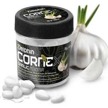 Umělá nástraha Delphin CorneX Pop Up / 60ks Česnek