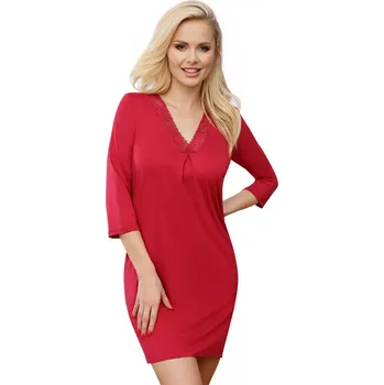 Pánské pyžamo Tričko 107 Burgundy - T!SSi 38