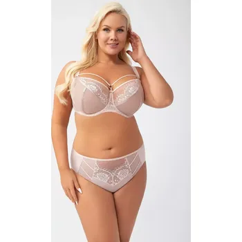 Podprsenka Měkká dámská podprsenka soft Gorsenia K 496 Paradise Béžová Béžová 85I