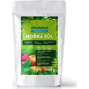 Koupelová kosmetika Allnature Hořká sůl 1000 g