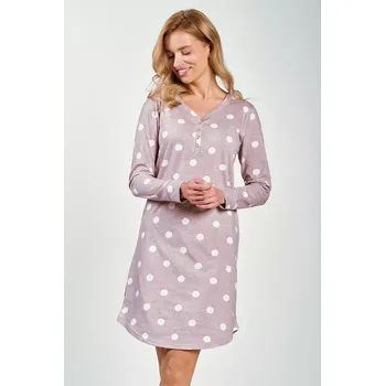 Dámská noční košile Dámské tričko Libby 3215 S-XL šedá L