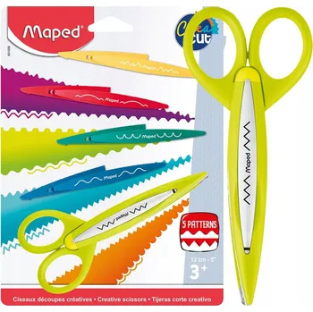 Kreativní nůžky 5 sad ostří MAPED