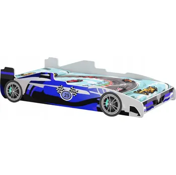 Postel Kobi CAR 84 x 165 cm modrá