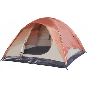 Stan Stan kempingový Bergeijk 213x213x130 cm, rezavě hnědá/béžová
