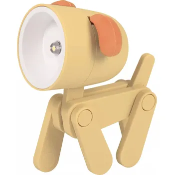 Lampička Albi AC7 Mini lampička LED - Pejsek, pastelově žlutý 6570020