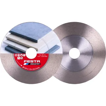 Řezný kotouč 125mm PROFI řezný/brusný diamant FESTA INDUSTRY kotouč 21246