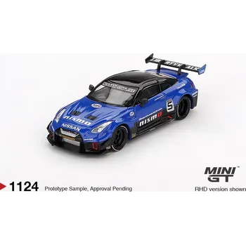 autíčko LB-Silhouette WORKS GT NISSAN 35GT-RR Ver.2 Blue 2025 - 1:64 - Mini GT - blistr
