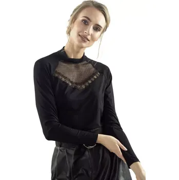 Dámská košile DÁMSKÁ HALENKA TITA černá S