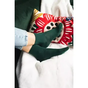 Pánské ponožky Dámské ponožky MERINO WOOL 130 FIALOVÁ MELANŽ 35-37