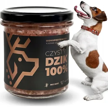 Krmivo pro psa Deer Dog Adult 100% Čistý Divoký Kanec Vlhké Krmivo doplňkové pro psy 290g