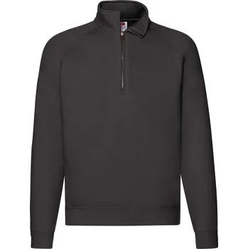 Pánská mikina Pánská mikina mikina Fruit of the Loom Premium Zip Neck 62-032-0 velikost XL