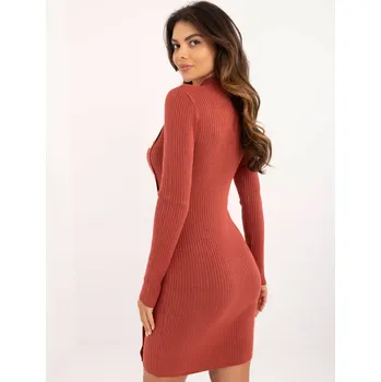 Dámské šaty Šaty AT SK 2345 2.32 tmavě oranžová L/XL