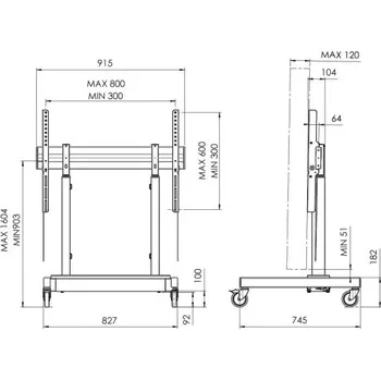 Televizor VOGELS 7332050