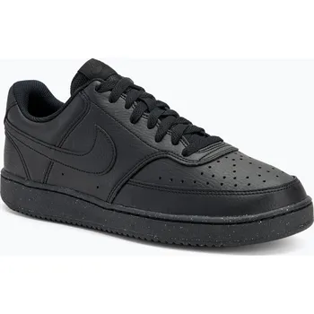 Pánské tenisky Pánské boty Nike Court Vision Low Next Nature black / black / black