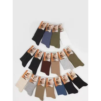 Pánské ponožky Pánské ponožky lycra KOMFORT GREY MELANGE 29-30