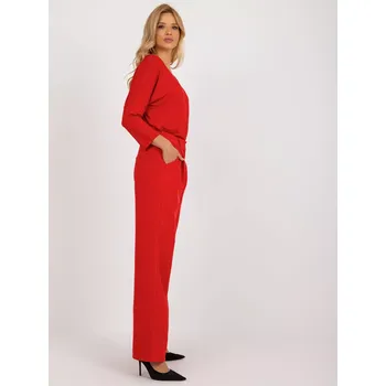 Dámské kalhoty DHJ kalhoty SP 15679 1.35x červená XL