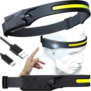 Čelovka 3 LED Čelovka s 300 lm LED