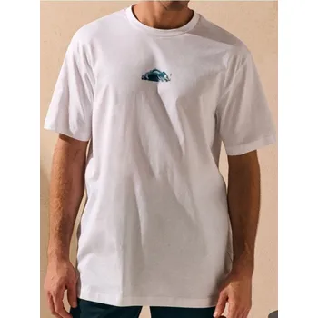 Sinsay - Tričko s krátkými rukávy a potiskem - bílá - 7314F-00X - 7314F-00X-S