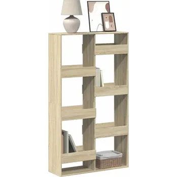 Knihovna vidaXL Dělicí stěna 100 x 33 x 175 cm kompozitní dřevo [3309404] Barva: dub sonoma