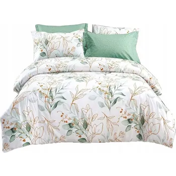 Povlečení Sada povlečení Xzhome bavlněný satén 200x220 cm vícebarevné, 3dílná