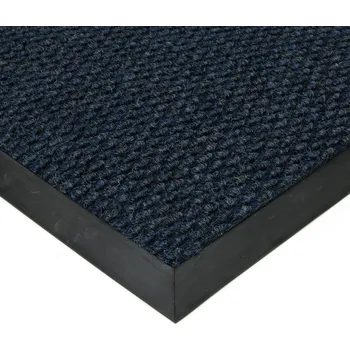 Rohožka Modrá textilní zátěžová vstupní rohož FLOMA Fiona - délka 50 cm, šířka 90 cm, výška 1,1 cm - 77225803