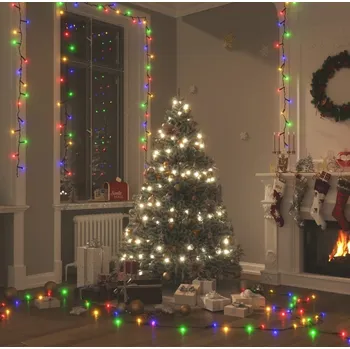 Vánoční dekorace vidaXL Světelný LED řetěz s 300 LED diodami 30 m PVC [330047] Barva: Vícebarevný