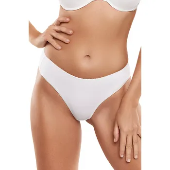 Dámské erotické prádlo Tanga Basic V-5778 bílá - Axami S