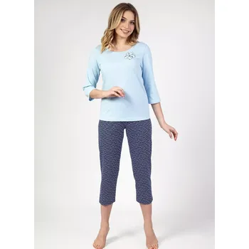 Pánská móda Pyžamo Regina 683 3/4 2XL-3XL Z24/25 dámské Žlutá XXL