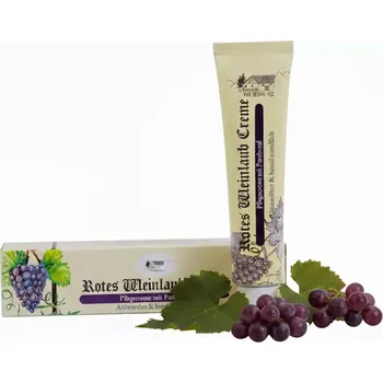 Kosmetika na nohy Krém z vinných listů na unavené nohy Rotes Weinlaub - 100 ml