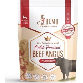 Krmivo pro psa Krmivo krmivo pro psy BEMO COLD PRESSED BEEF ABGUS 1 kg s hovězím masem