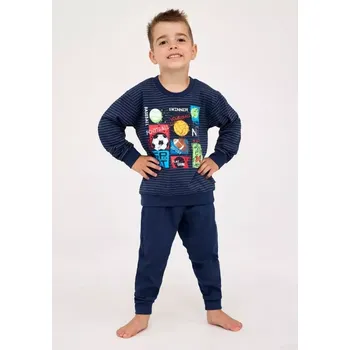 Chlapecké pyžamo Cornette 478/159 Tm. modrá 98/104