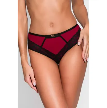 Kalhotky KALHOTKY PORTO 19207 černá a červená 3xl