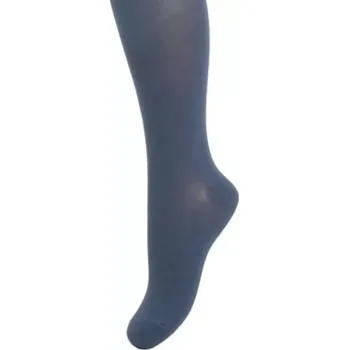 Dívčí oblečení MĚKKÁ BAVLNA - HLADKÉ PUNČOCHÁČE JARO/LÉTO 6-11 LET Námořnictvo 128/134