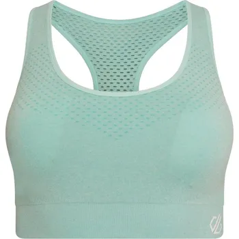 Dámské spodní prádlo DARE 2B Dámská sportovní podprsenka Dont Sweat It II XS MODRÁ|ZELENÁ