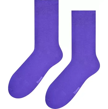 Pánské ponožky OBLEK PONOŽKY 056 VZOR NAFOUKLÝ. fialová 45-47